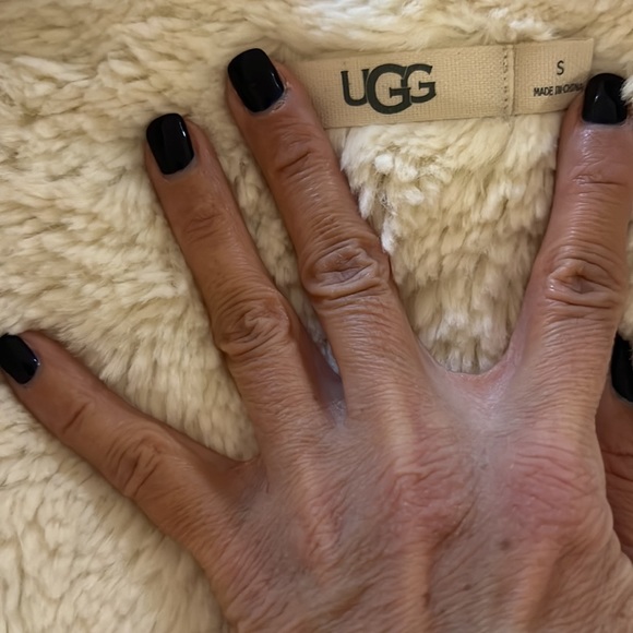 UGG Faux Fur Lined Cardigan - Picture 4 of 5